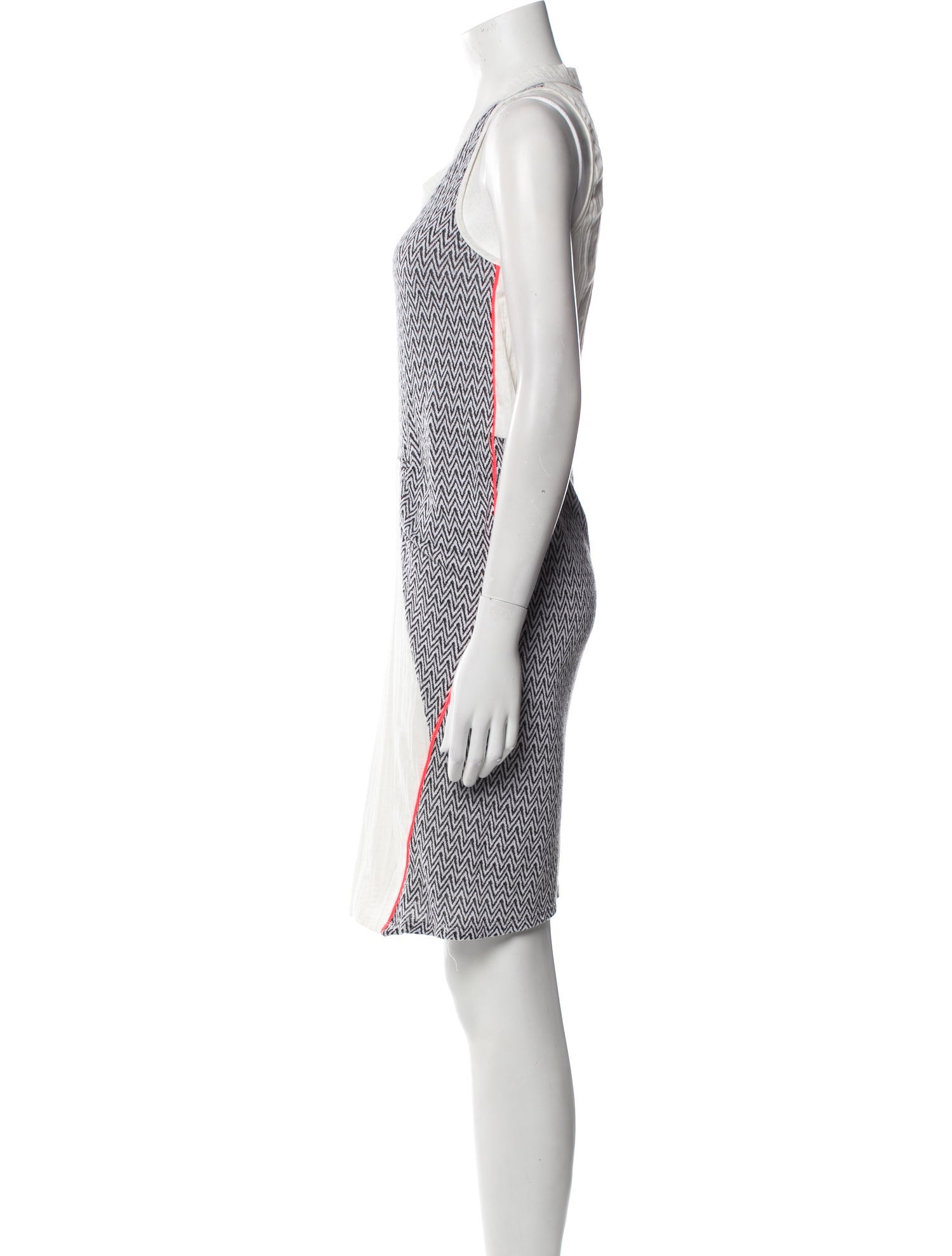 Love Zoey Striped Knee-Length Dress