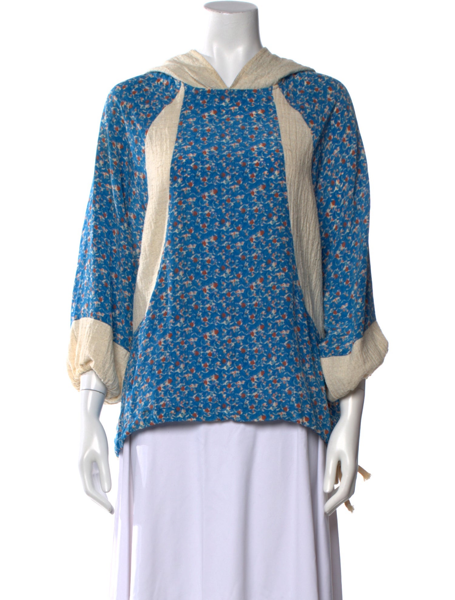 Love Zoey Silk Printed Blouse