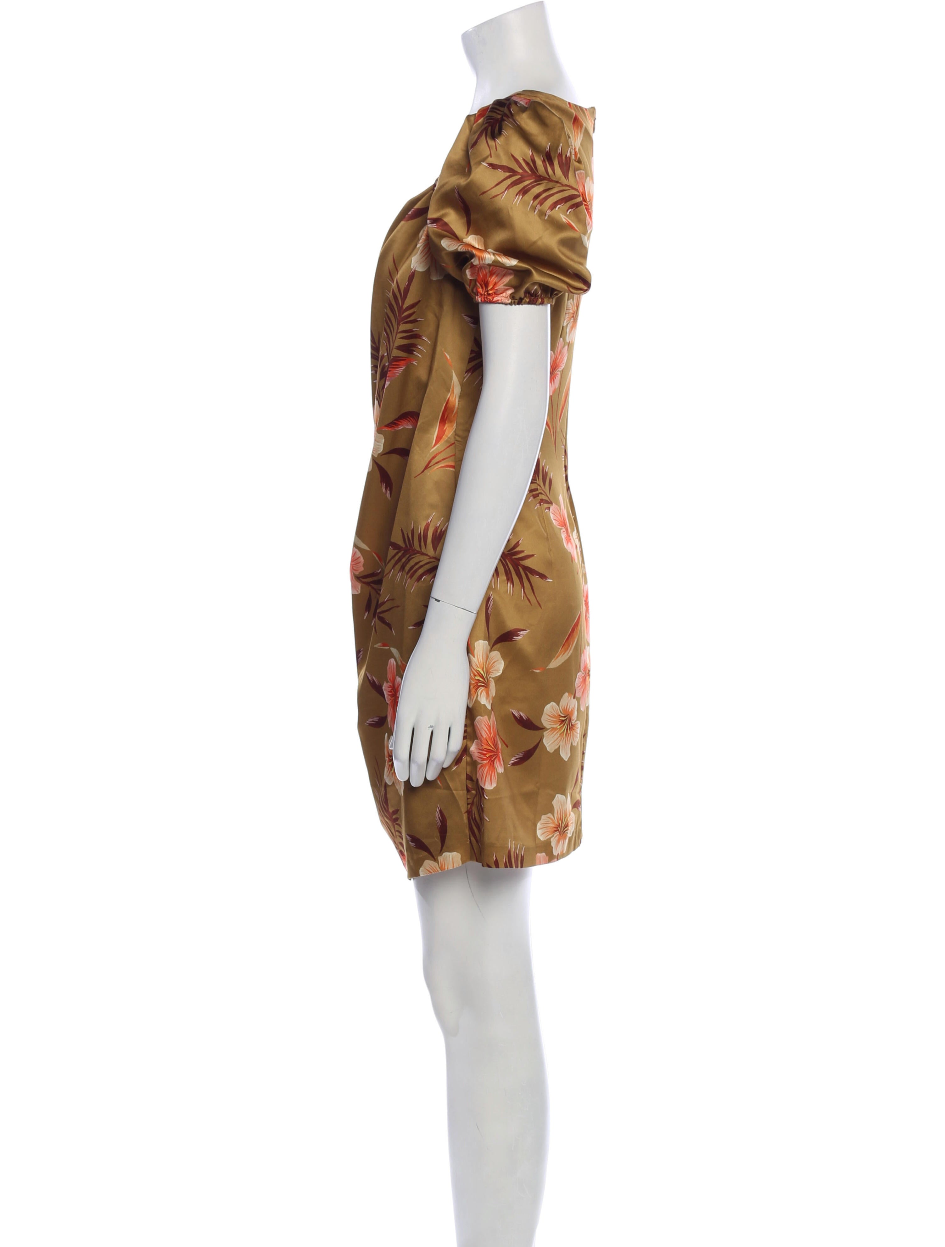 LPA Floral Print Mini Dress