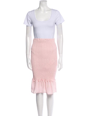 LPA Ruffle Embellishment Skirt Set