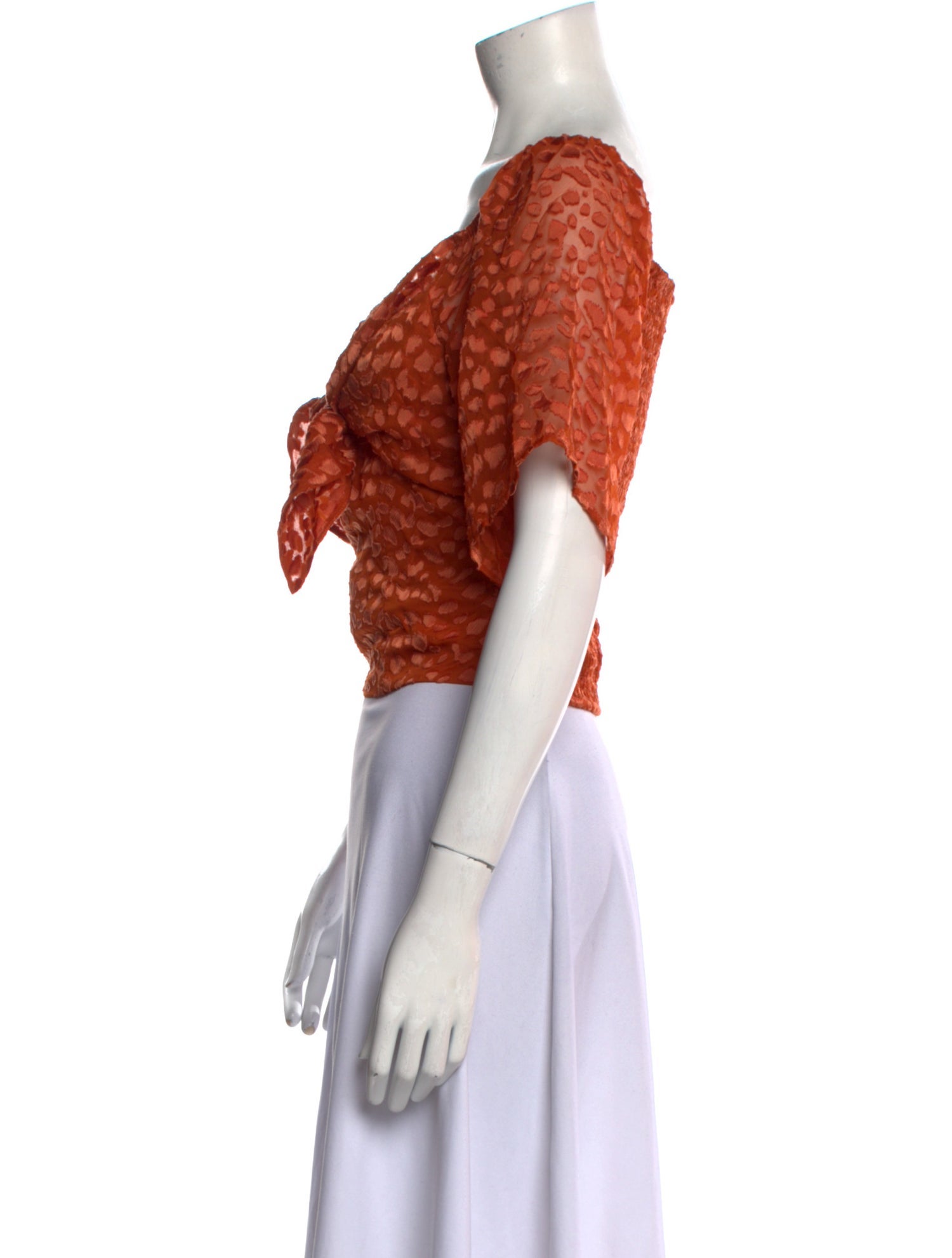 LPA V-Neck Short Sleeve Crop Top