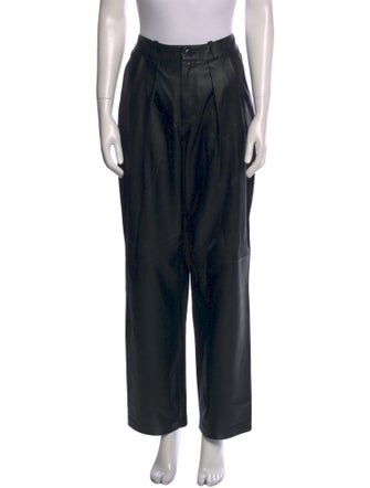 LPA Leather Straight Leg Pants