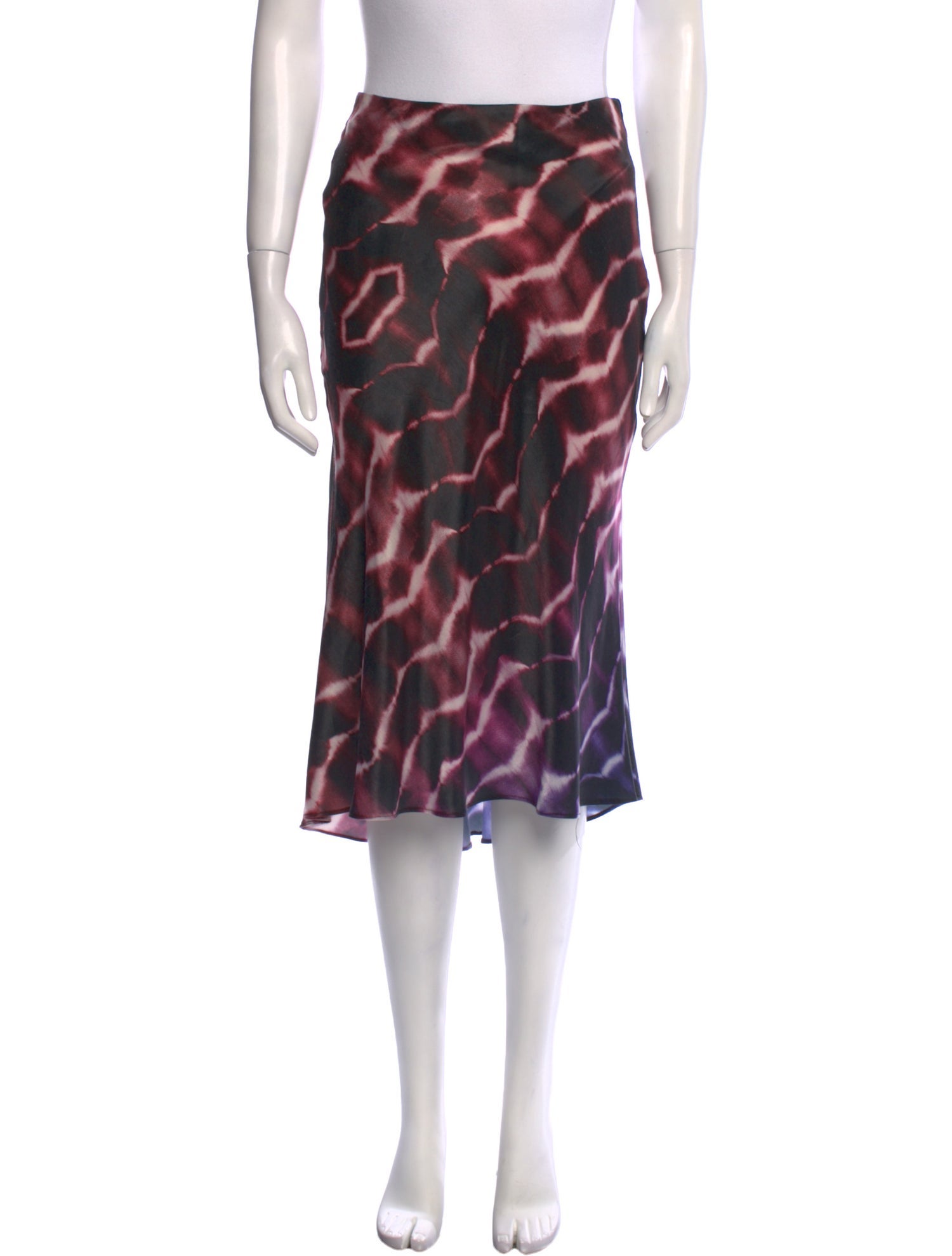 LPA Printed Midi Length Skirt