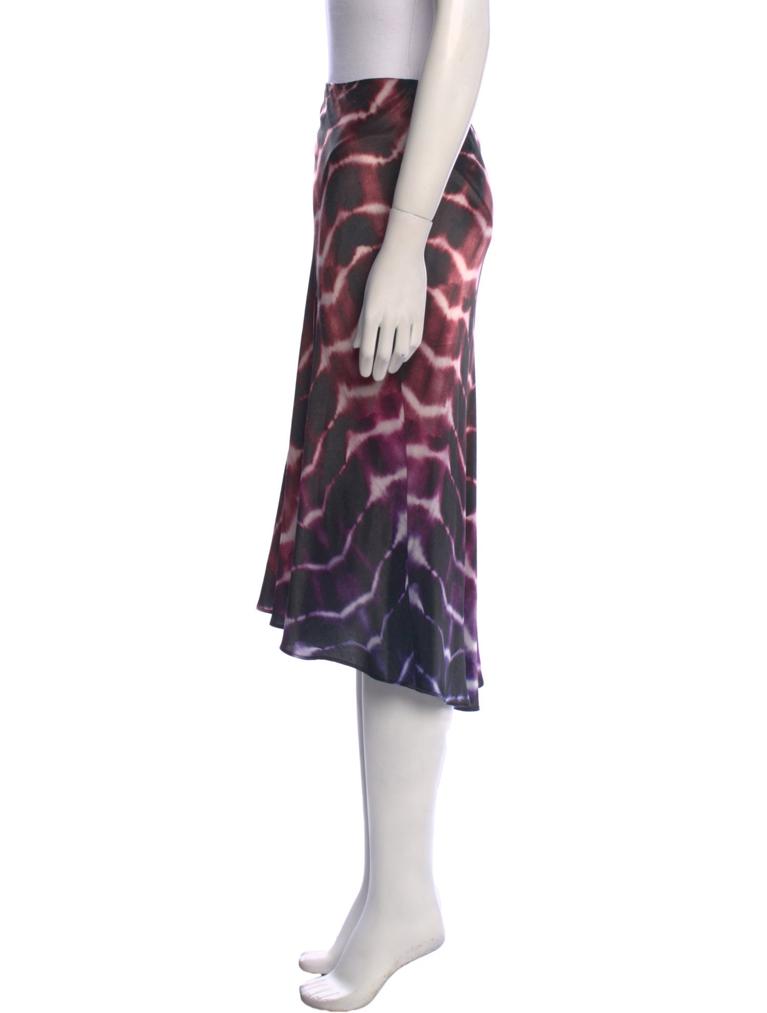 LPA Printed Midi Length Skirt