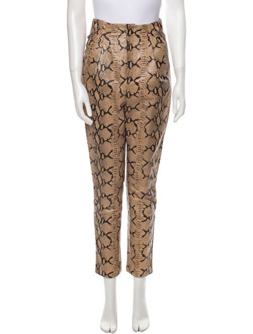 LPA Leather Straight Leg Pants