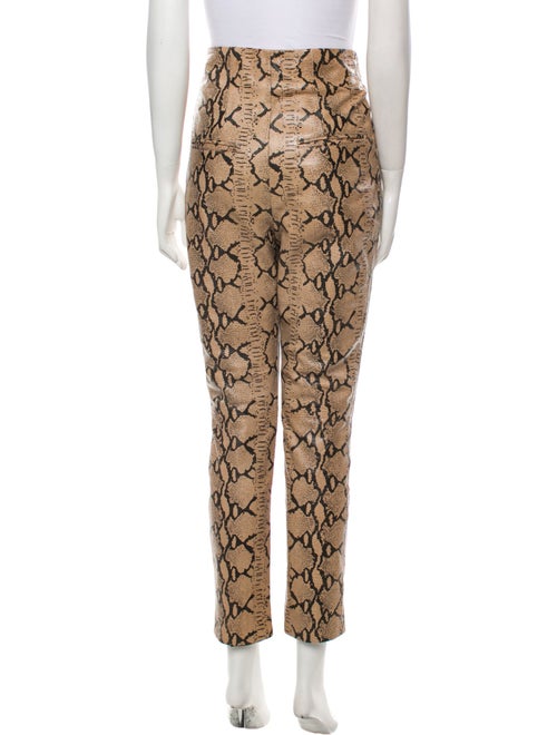 LPA Leather Straight Leg Pants