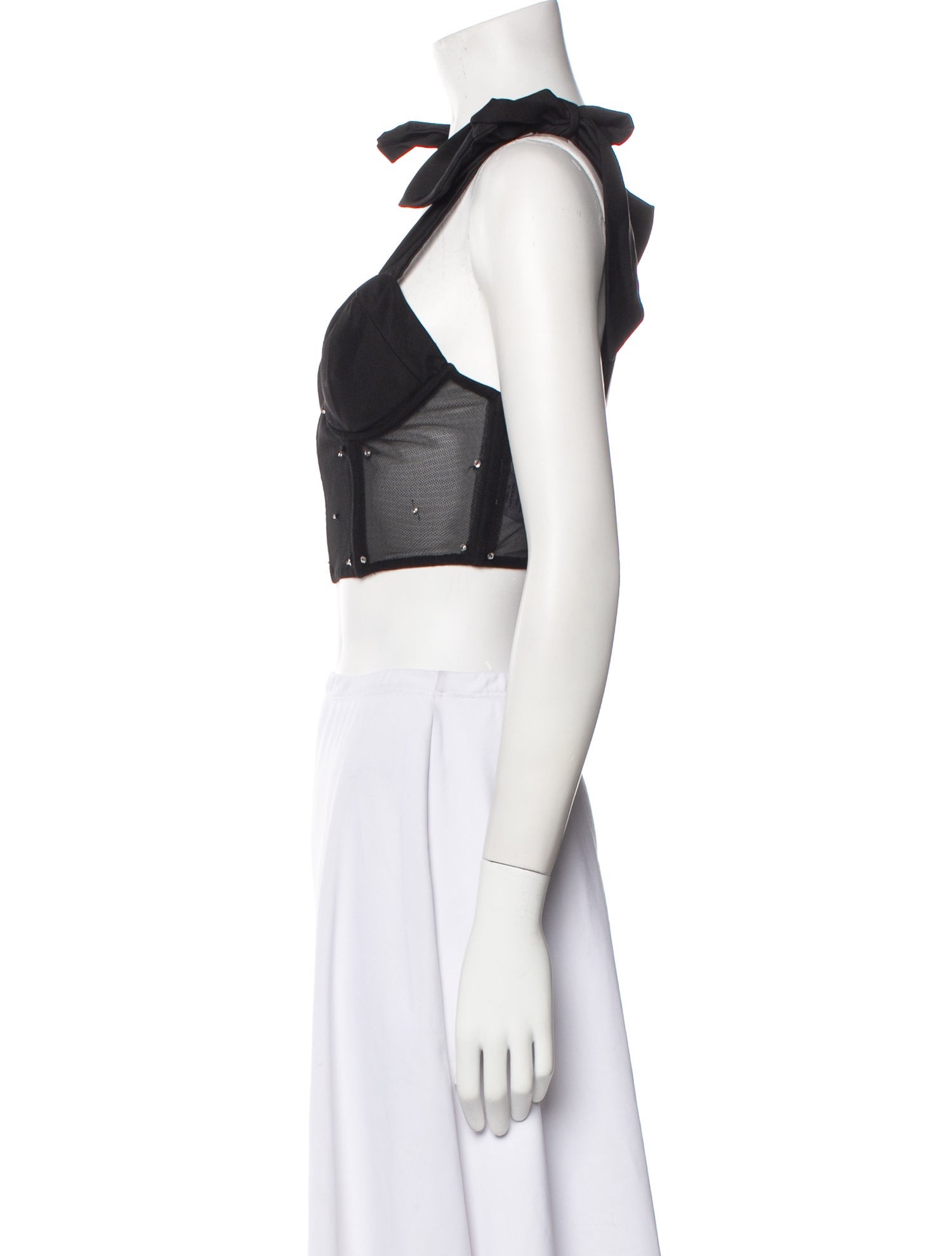LPA Square Neckline Sleeveless Crop Top