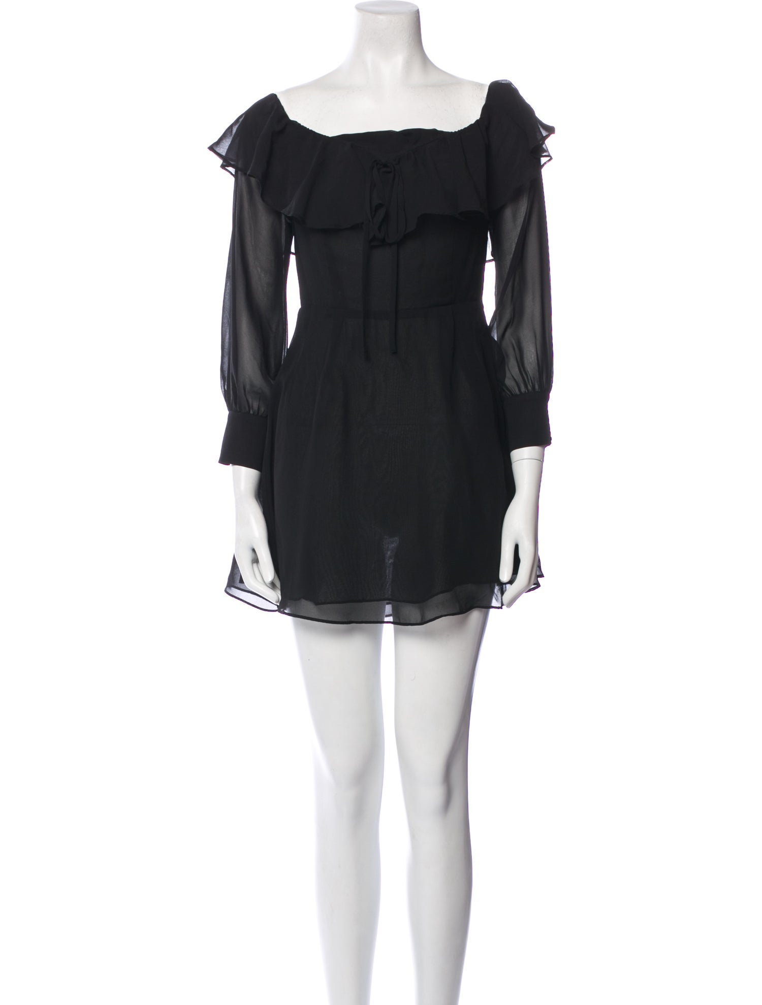 LPA Square Neckline Mini Dress