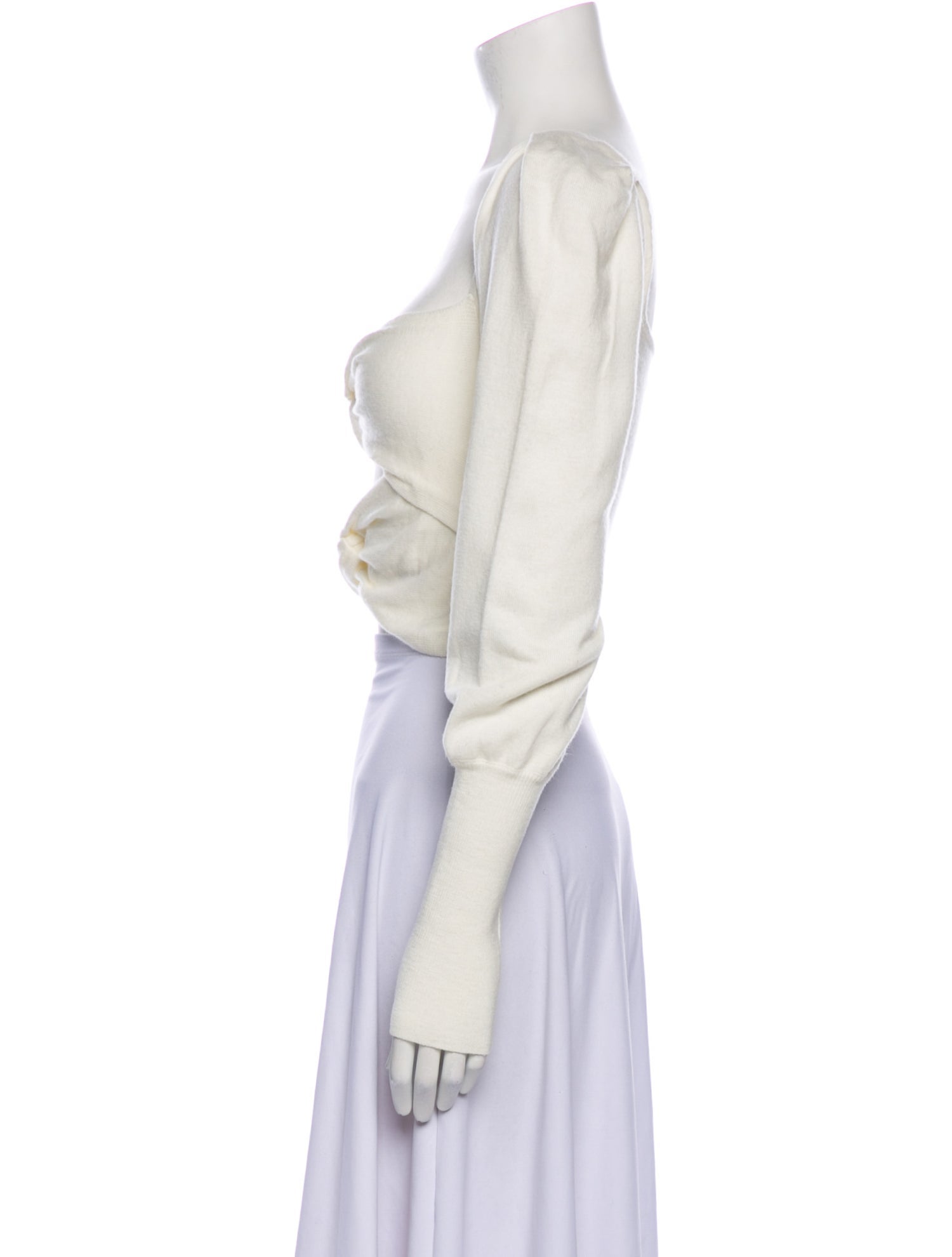 LPA V-Neck Long Sleeve Crop Top