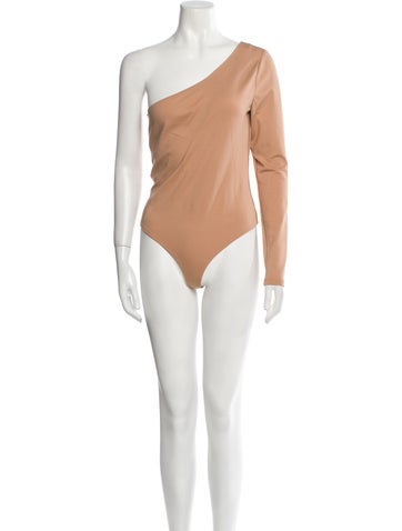 LPA Tops One-Shoulder Long Sleeve Bodysuit M