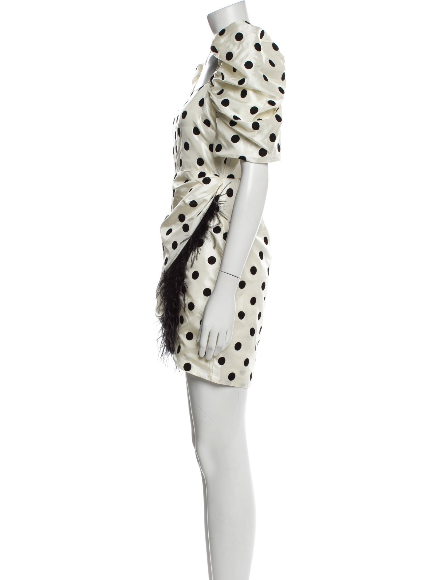 LPA Polka Dot Print Mini Dress