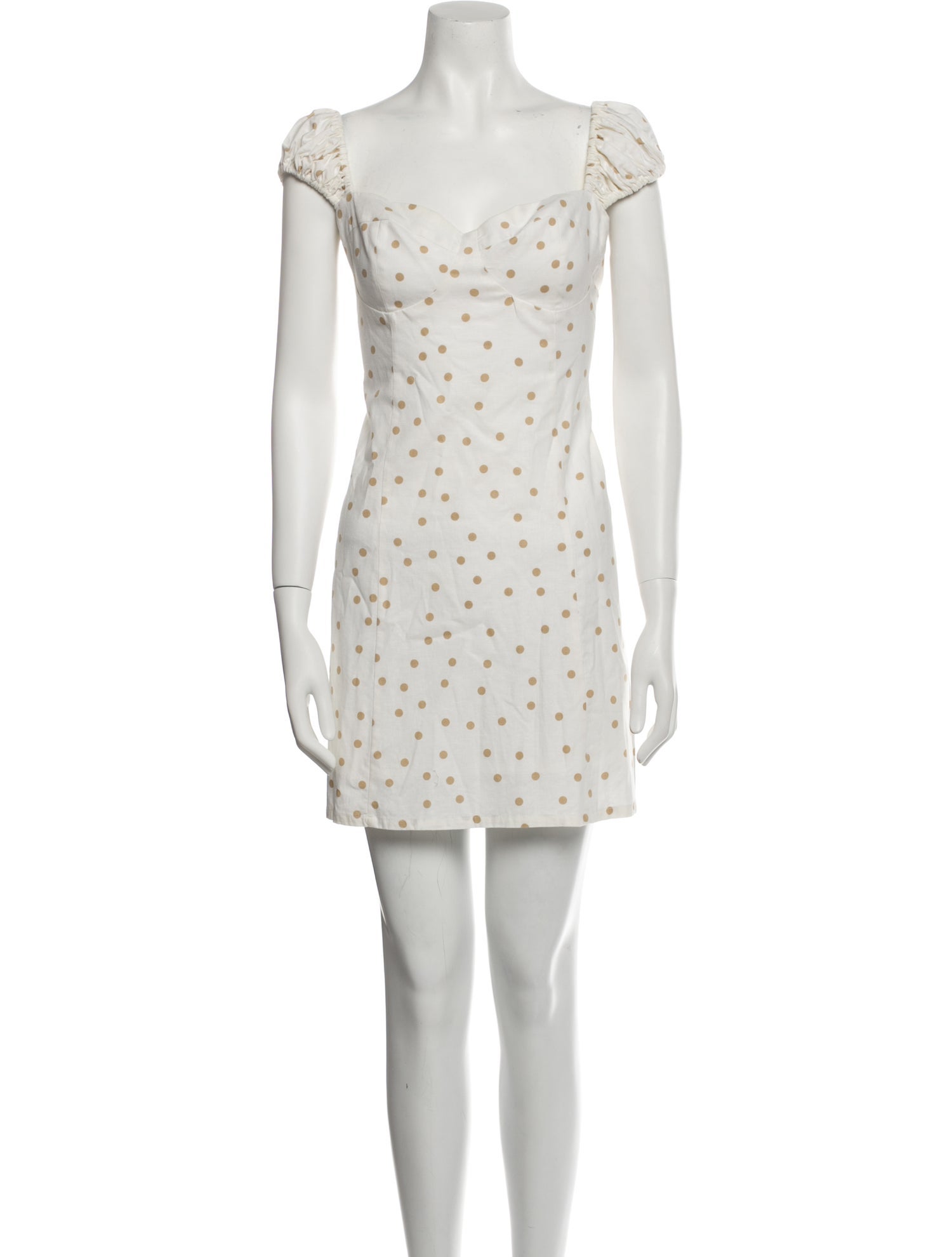LPA Polka Dot Print Mini Dress
