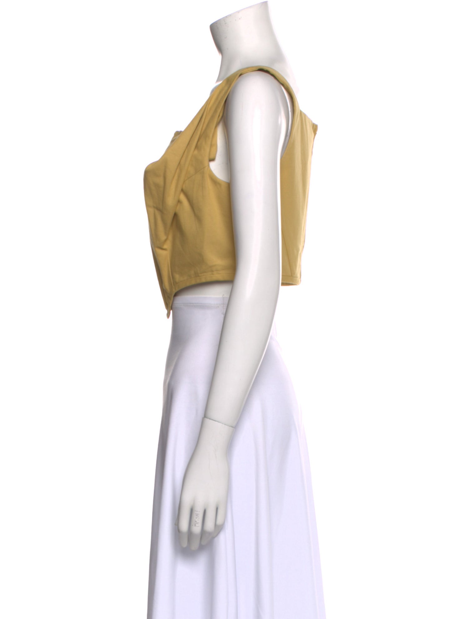 LPA Square Neckline Sleeveless Crop Top