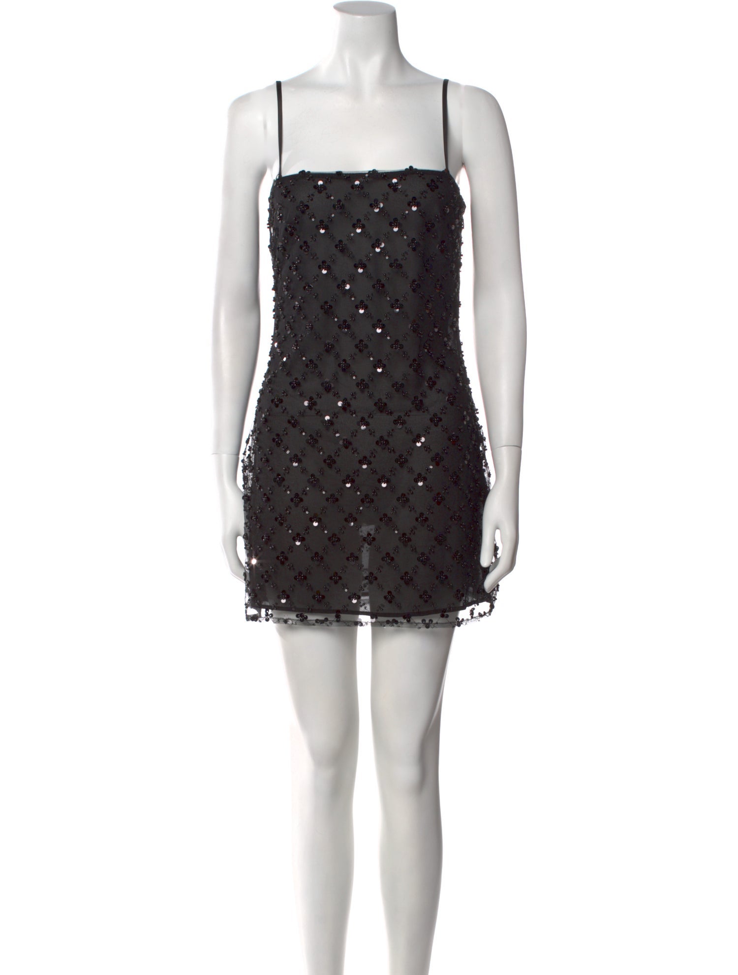 LPA Square Neckline Mini Dress