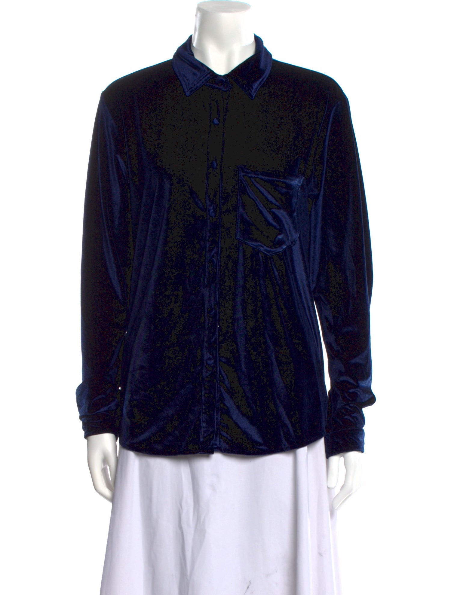 LPA Paisley Print Long Sleeve Button-Up Top