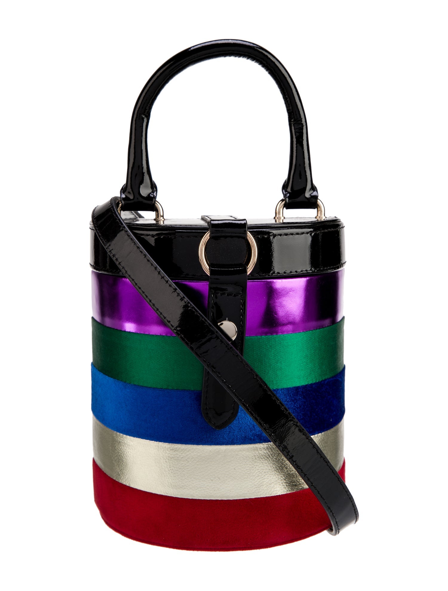 LPA Patent Leather Top Handle Bag