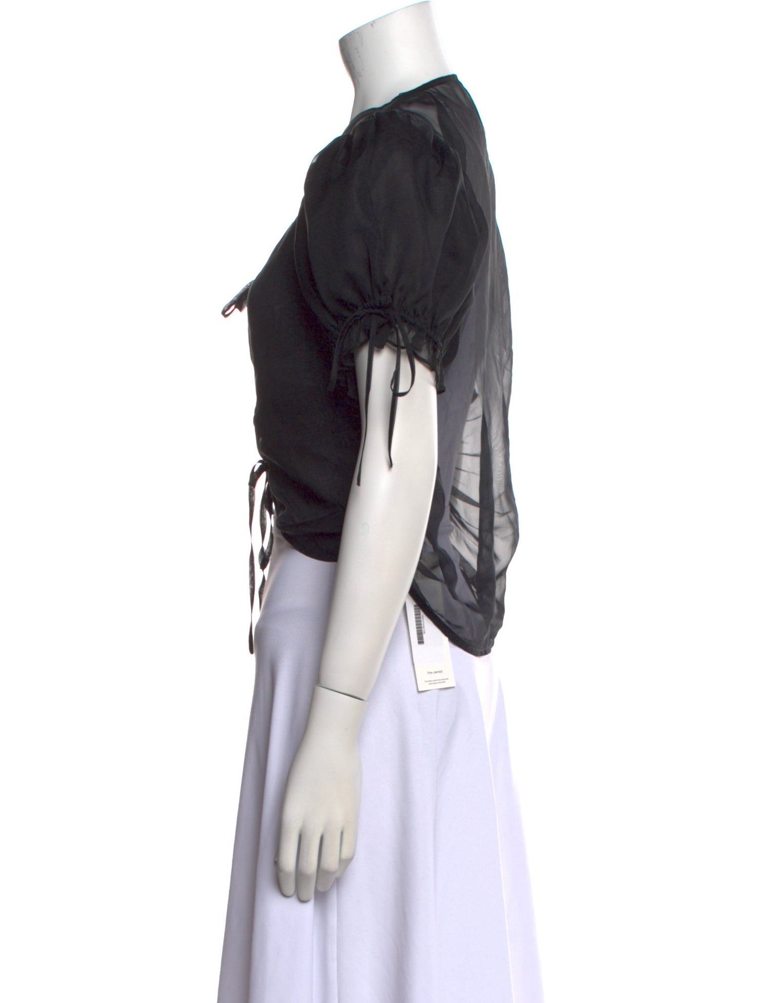 LPA V-Neck Short Sleeve Crop Top