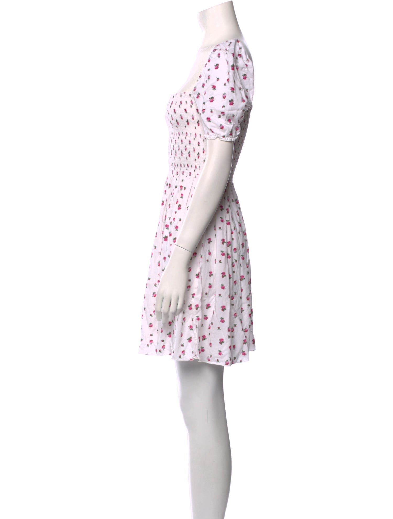 LPA Floral Print Mini Dress