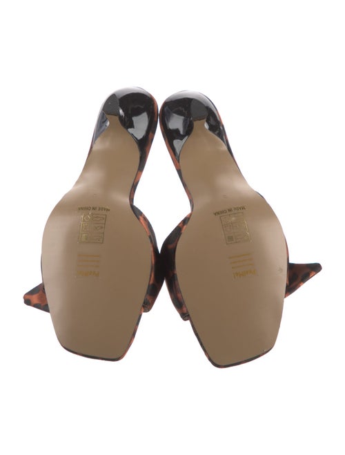 LPA Satin Animal Print Slides