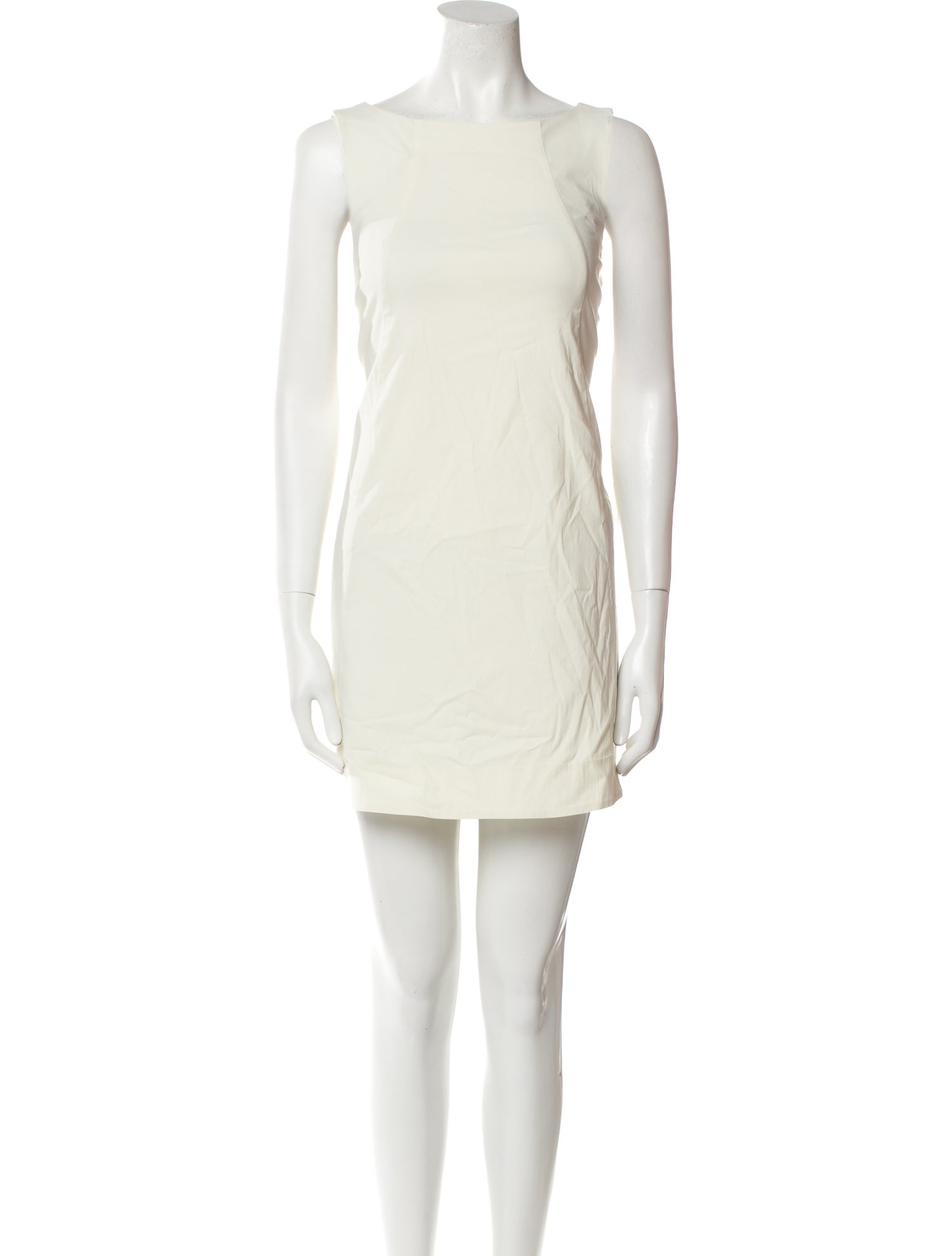 LPA Bateau Neckline Knee-Length Dress