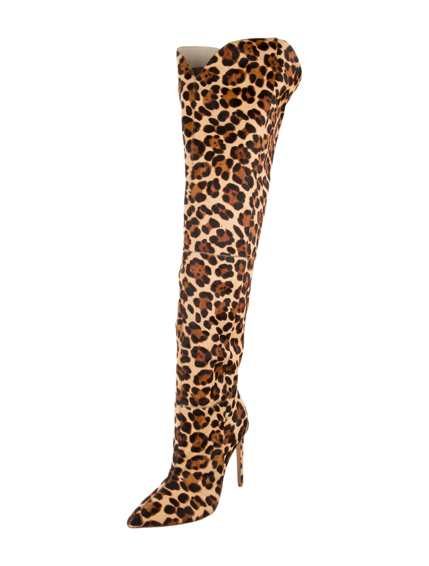 LPA Ponyhair Animal Print Boots