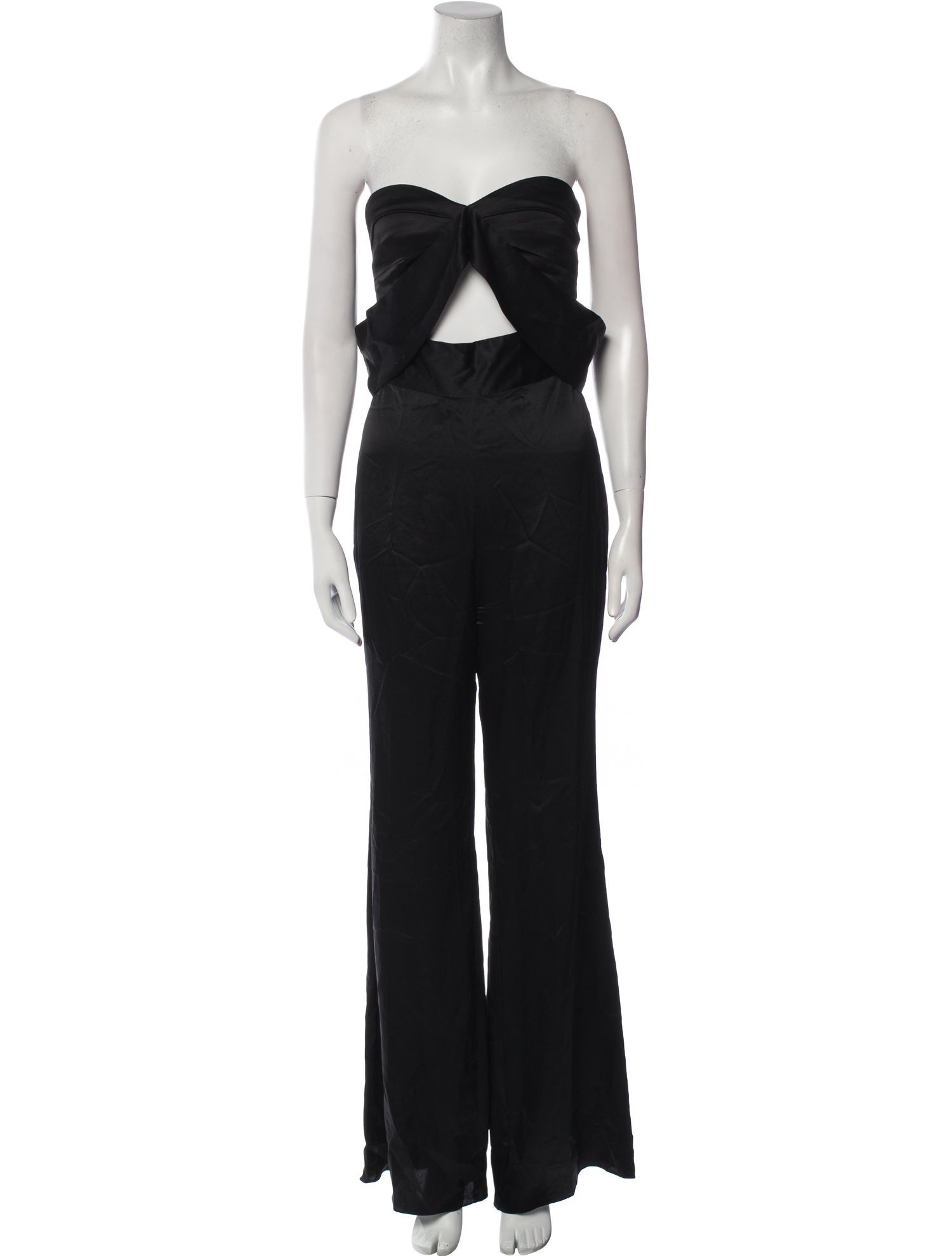 LPA Silk Strapless Jumpsuit