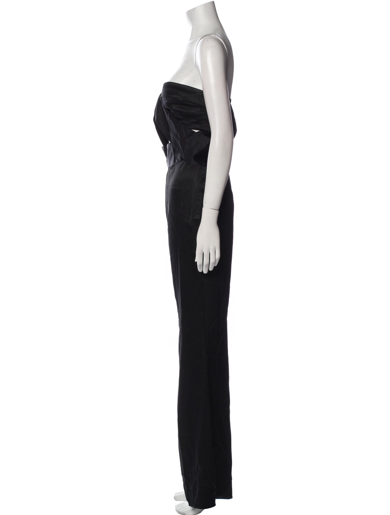 LPA Silk Strapless Jumpsuit