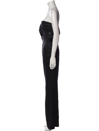 LPA Silk Strapless Jumpsuit
