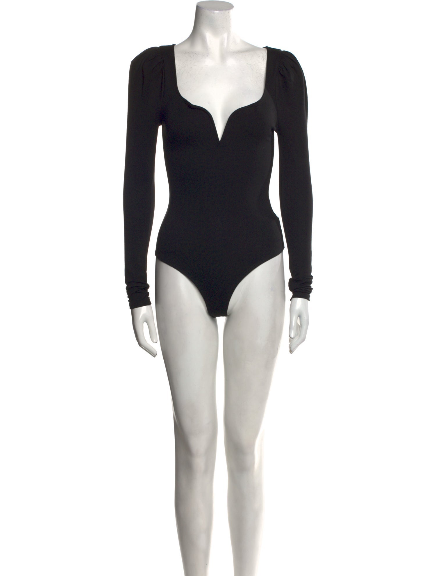 LPA Square Neckline Long Sleeve Bodysuit