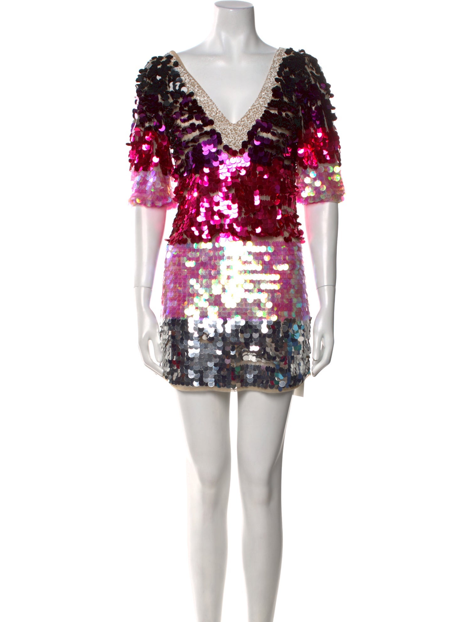 LPA Printed Mini Dress