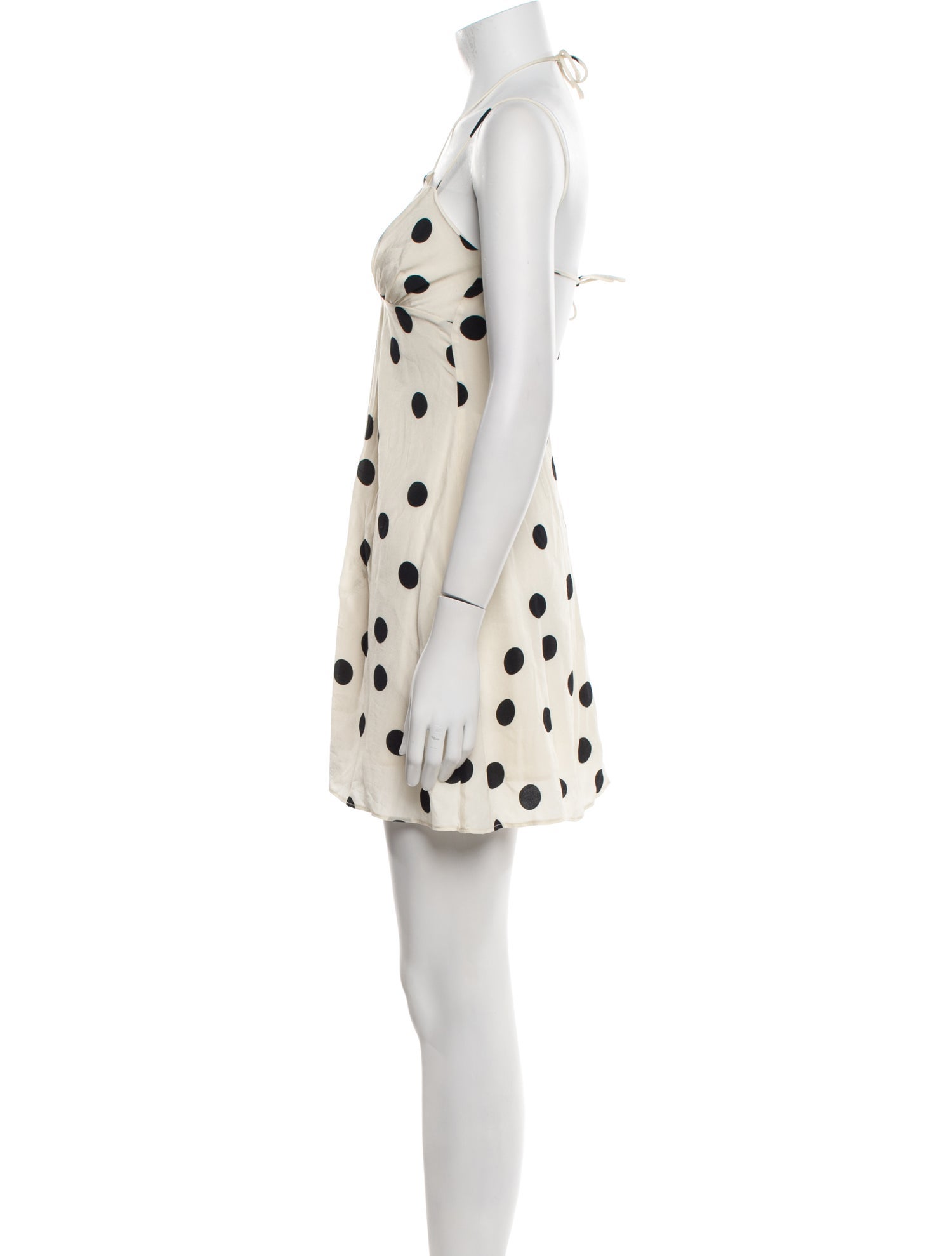 LPA Polka Dot Print Mini Dress