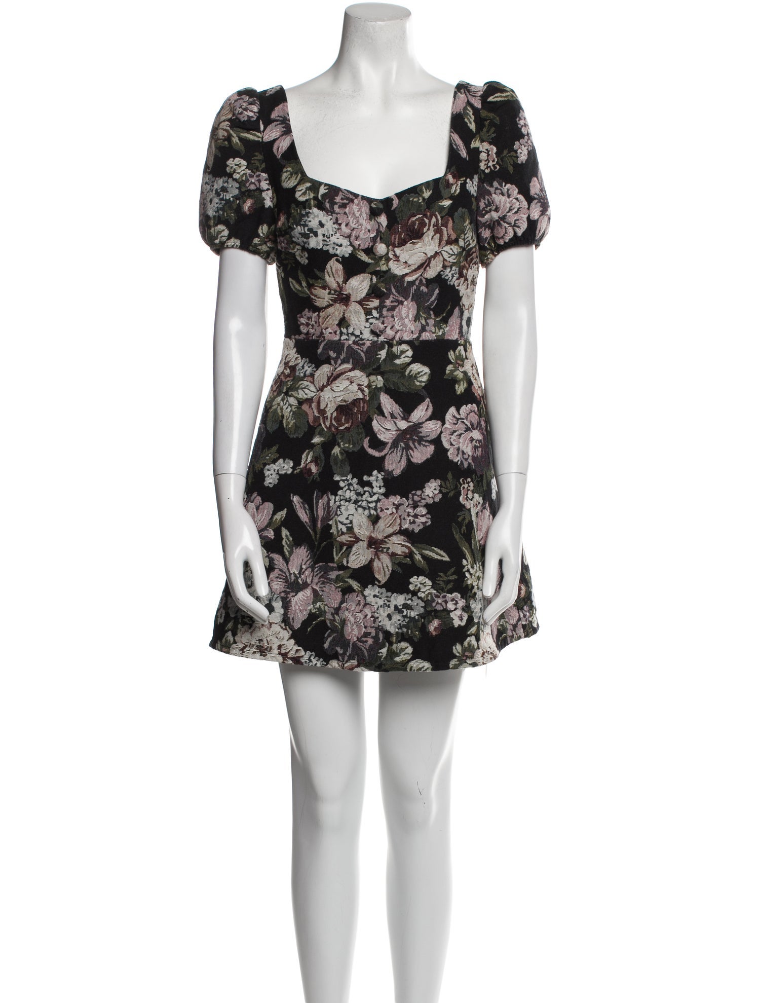 LPA Floral Print Mini Dress