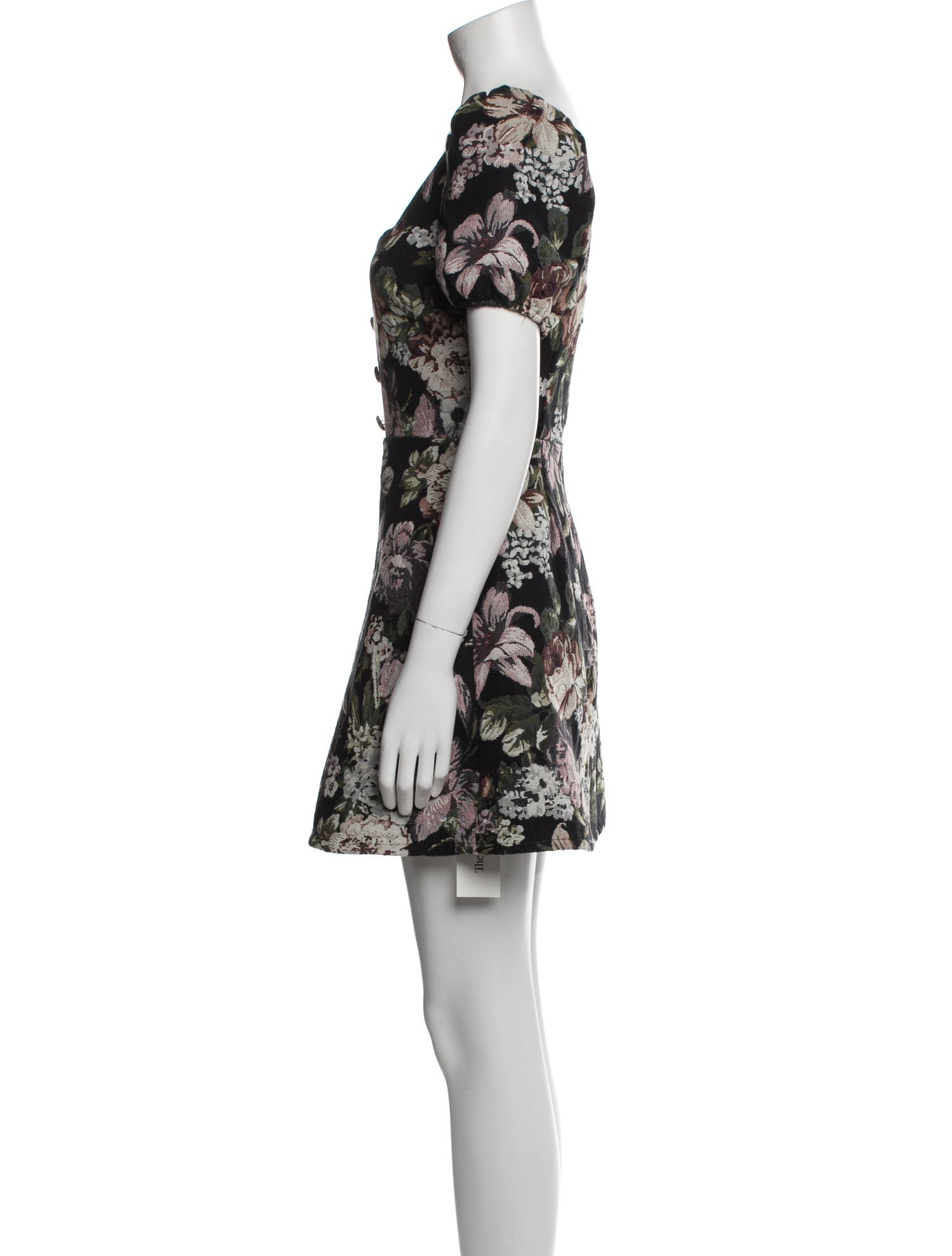 LPA Floral Print Mini Dress