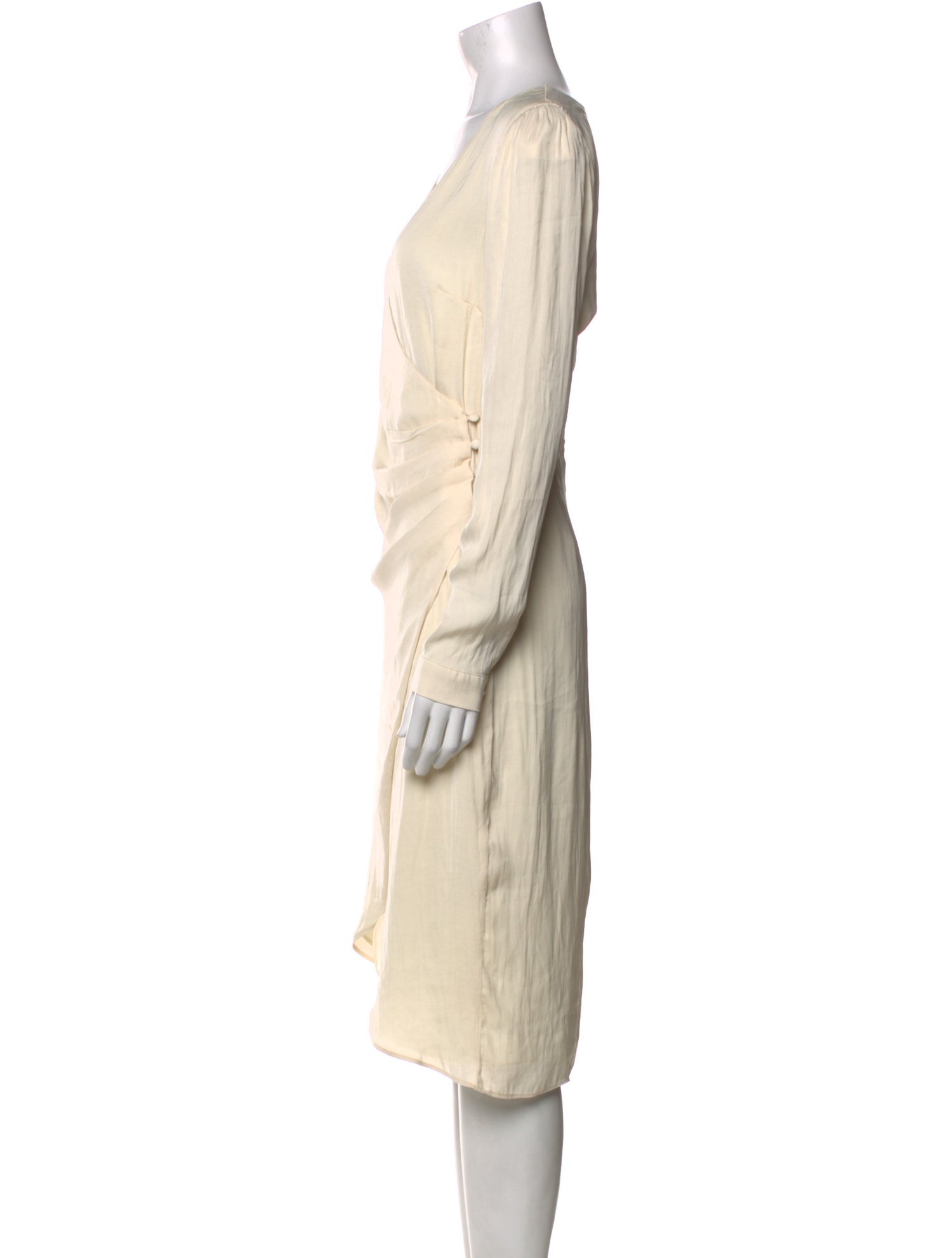 LPA V-Neck Midi Length Dress