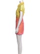 LPA Colorblock Pattern Mini Dress