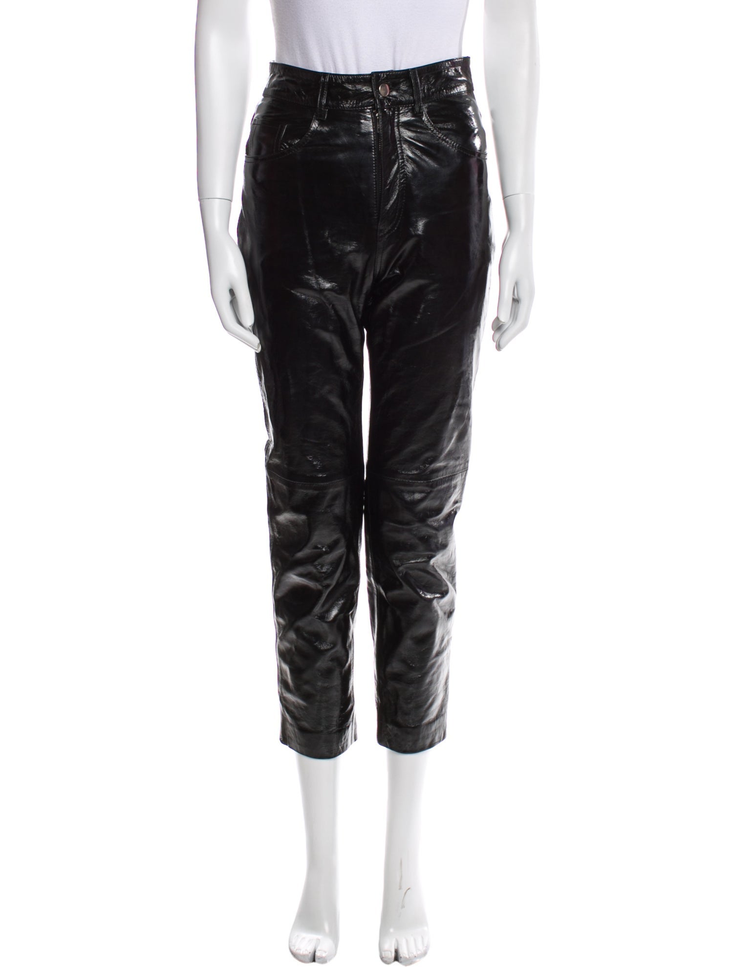 LPA Leather Straight Leg Pants