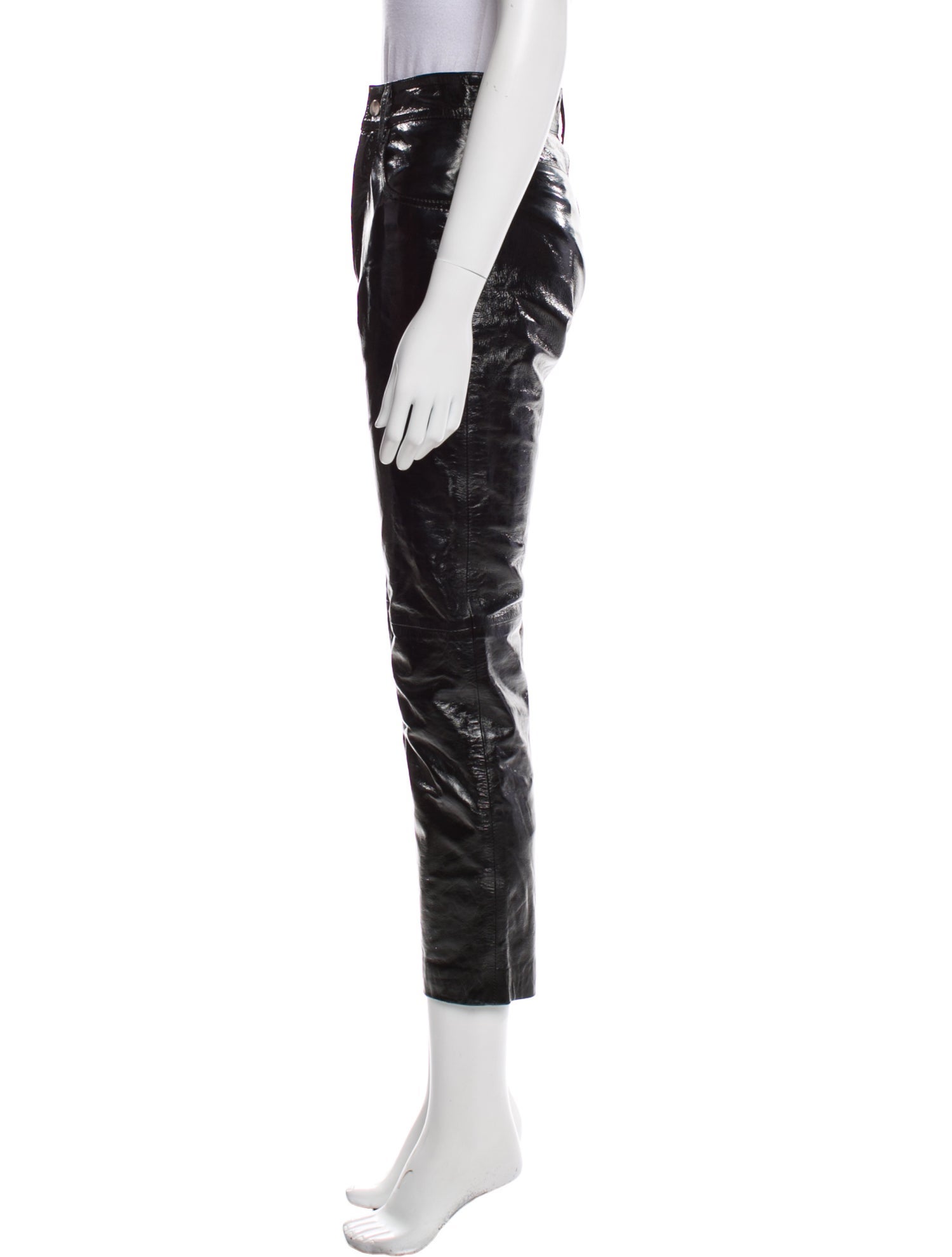LPA Leather Straight Leg Pants