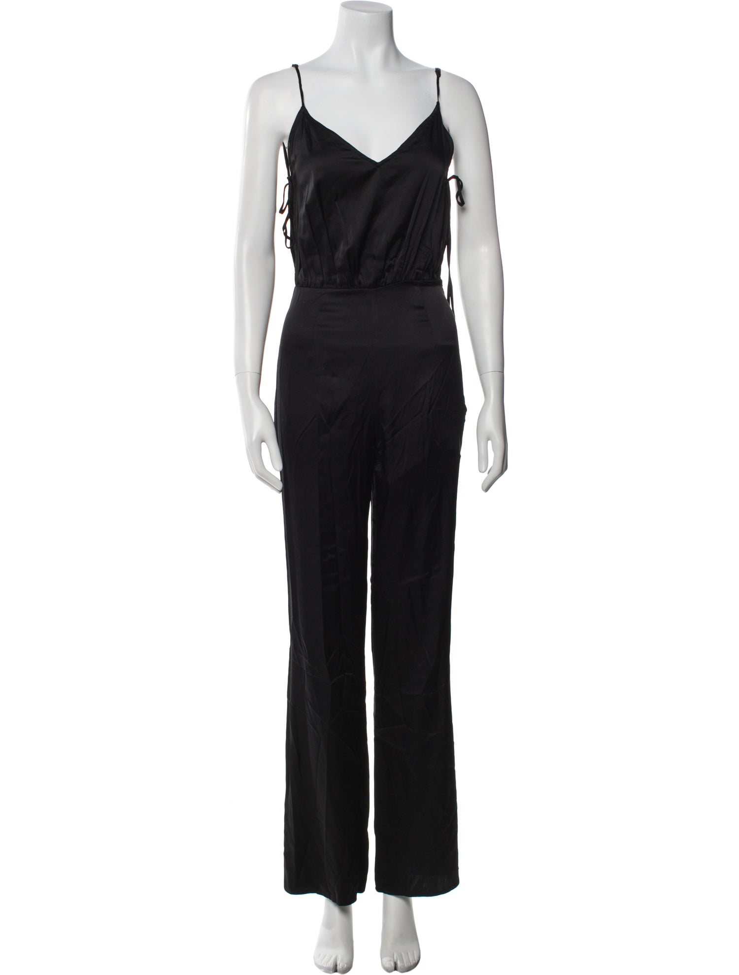 LPA Silk V-Neck Jumpsuit