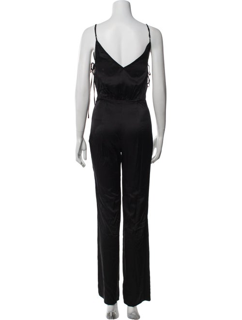 LPA Silk V-Neck Jumpsuit