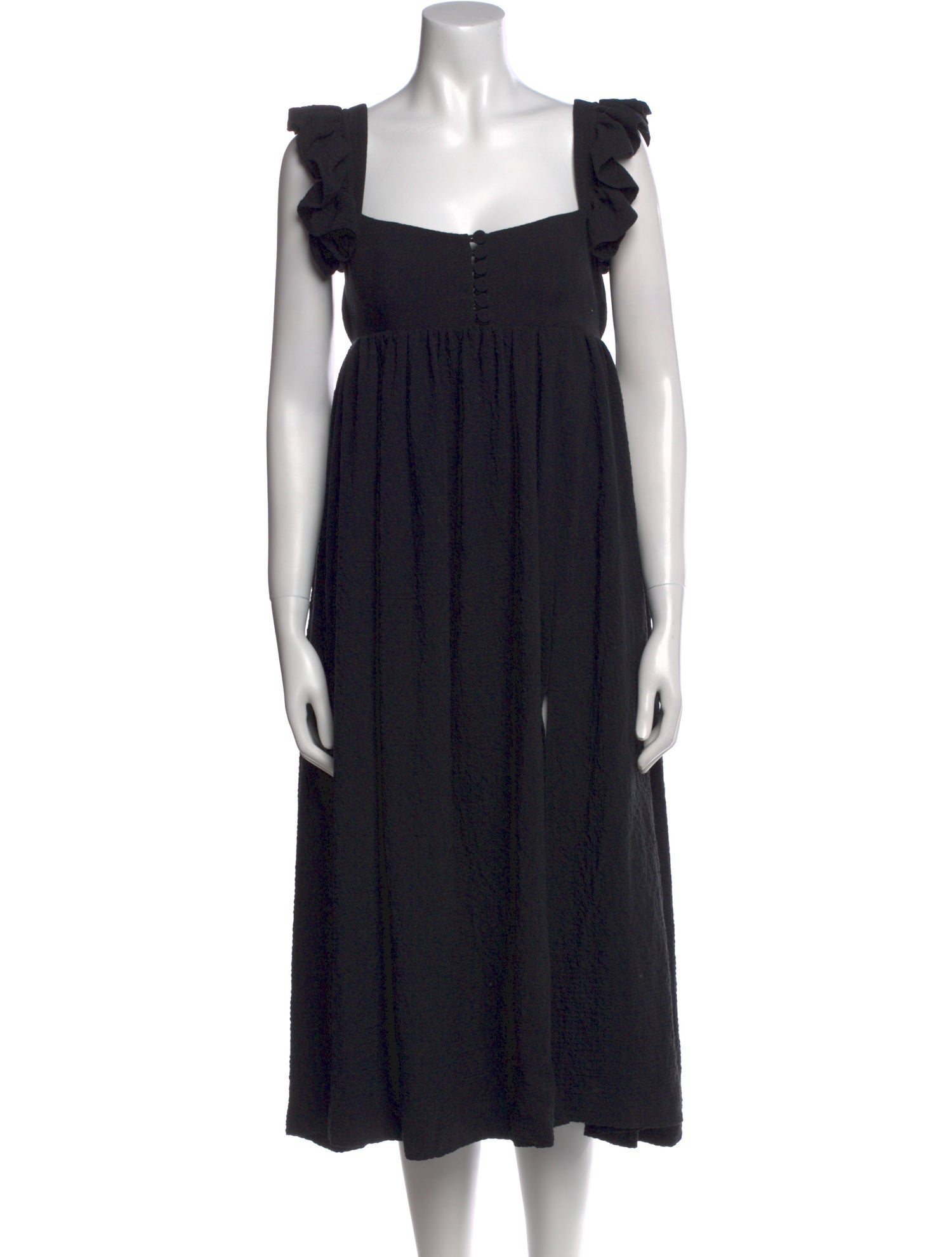 LPA Square Neckline Knee-Length Dress