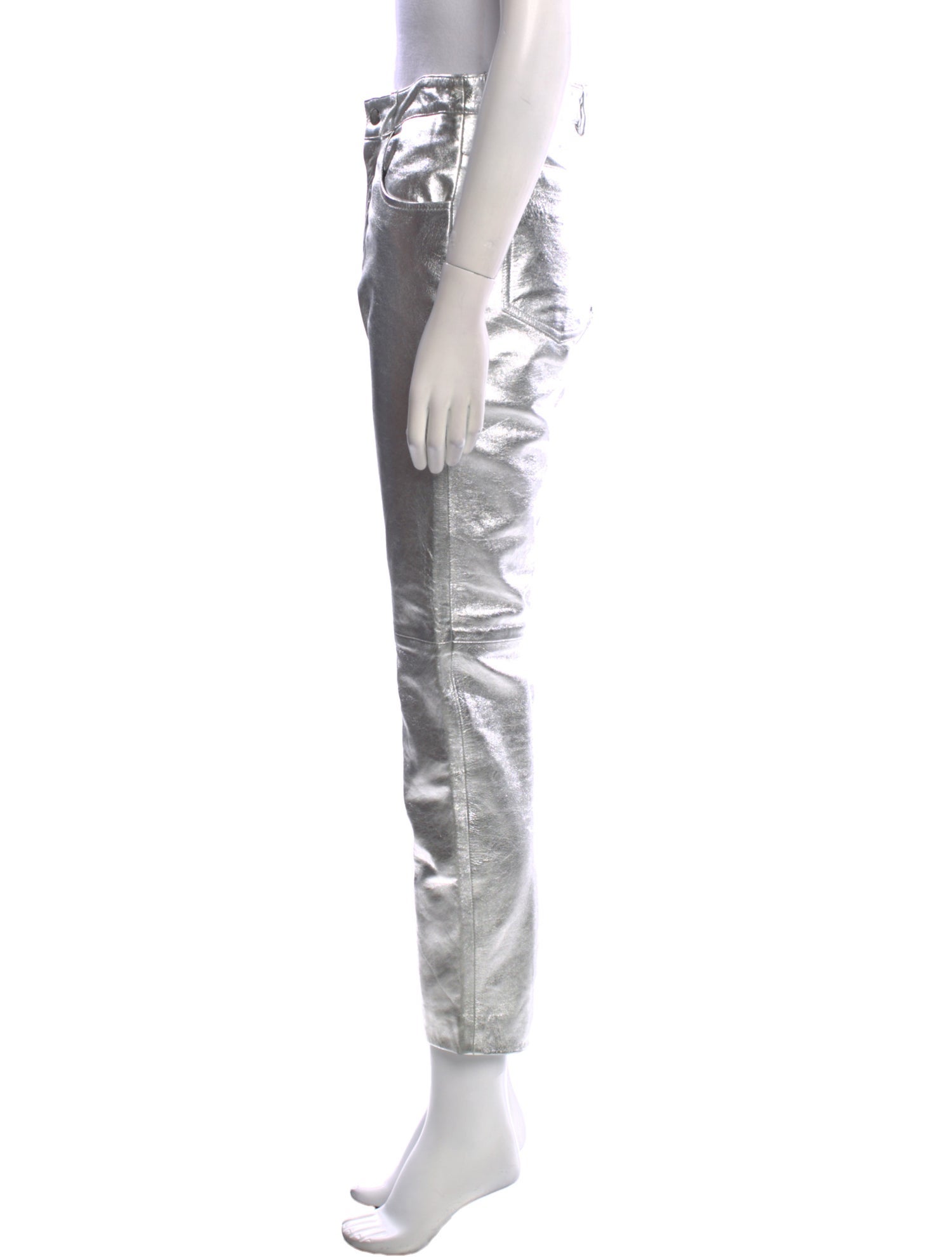 LPA Leather Straight Leg Pants