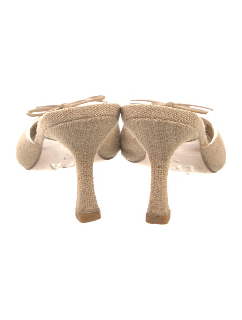 LPA Animal Print Bow Accents Mules