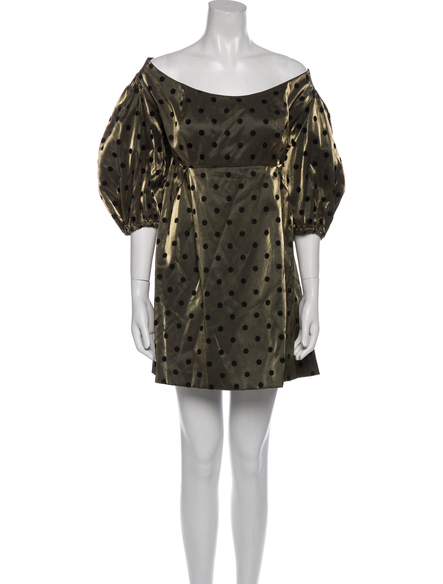 LPA Polka Dot Print Mini Dress