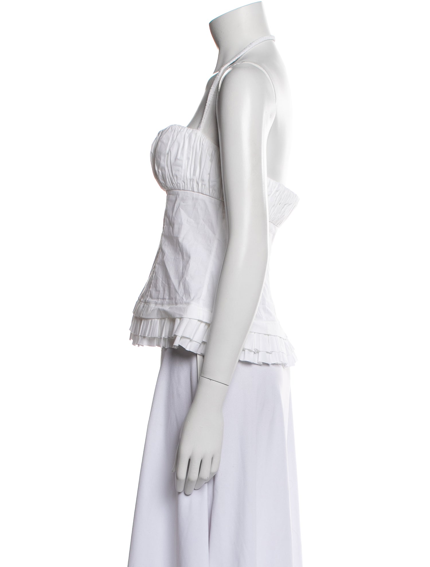 LPA Square Neckline Sleeveless Crop Top