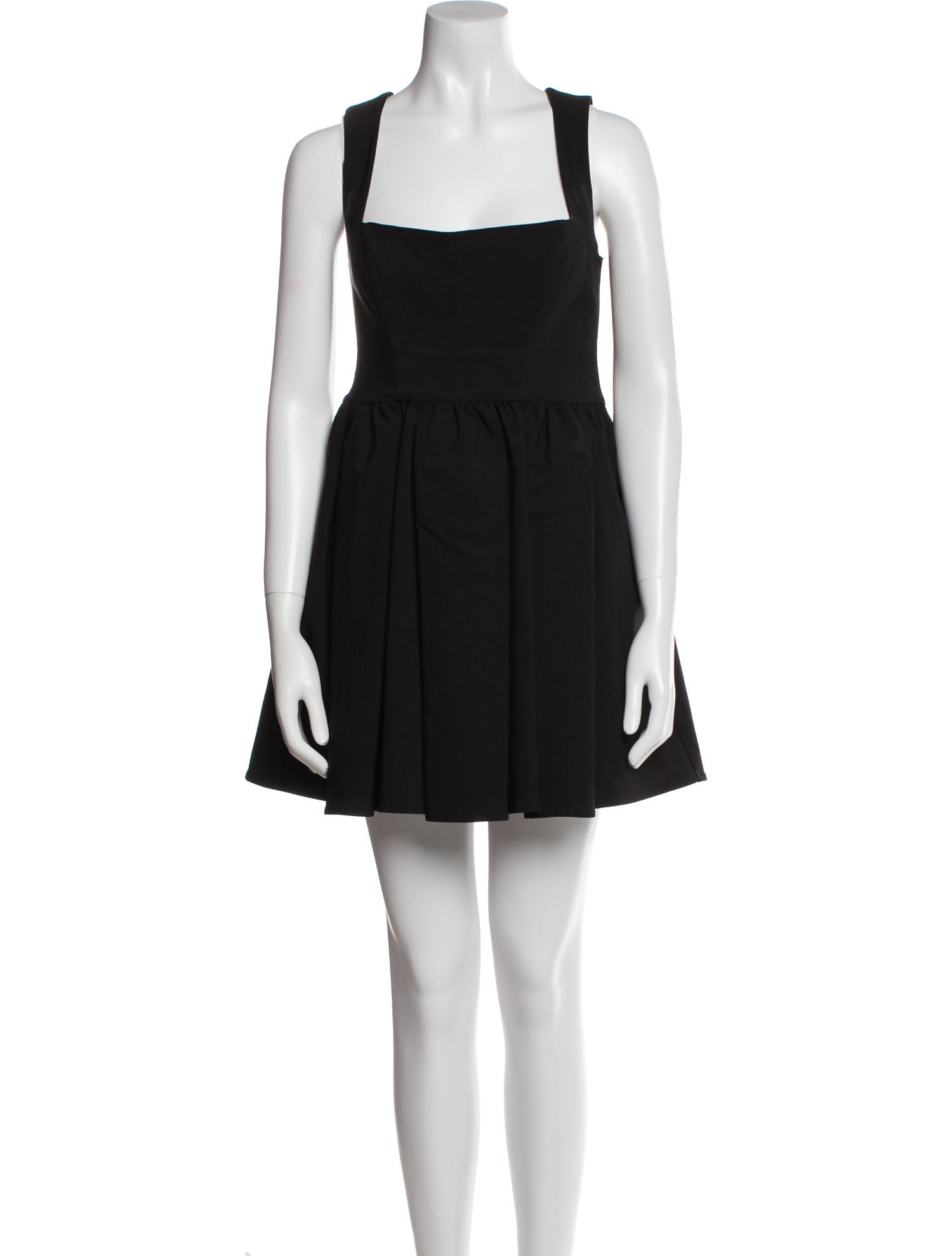 LPA Square Neckline Mini Dress