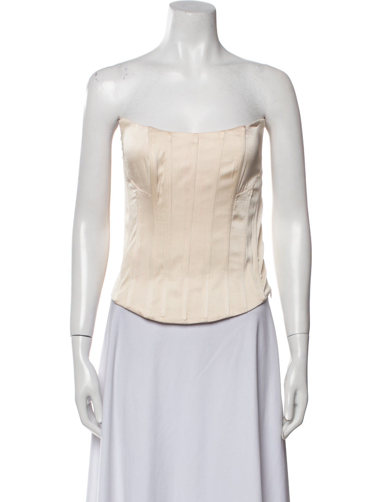 LPA Strapless Crop Top