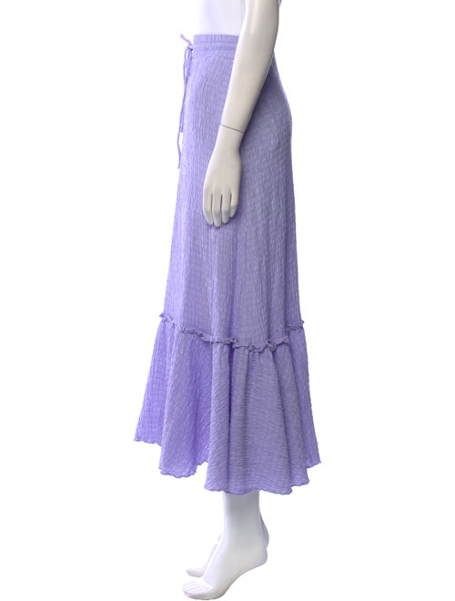 LPA Ruffle Embellishment Midi Length Skirt