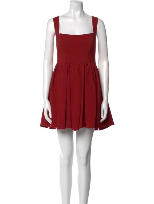 LPA Square Neckline Mini Dress