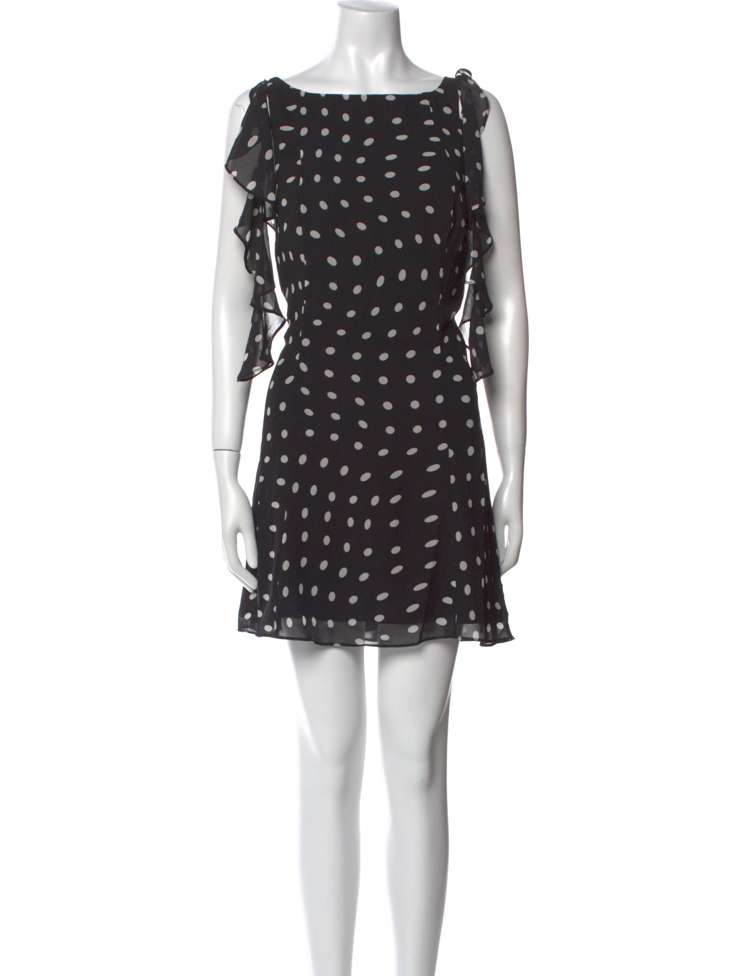 LPA Polka Dot Print Mini Dress