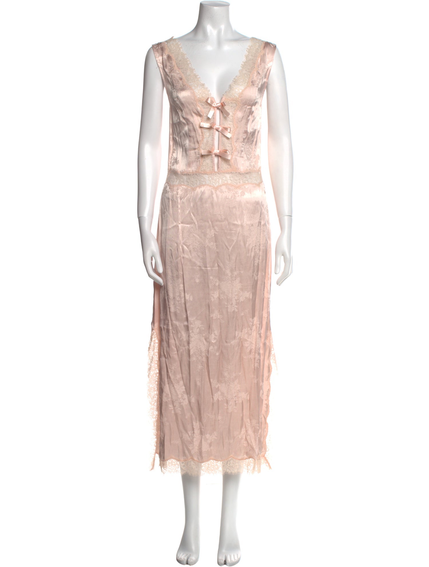 LPA Printed Long Dress